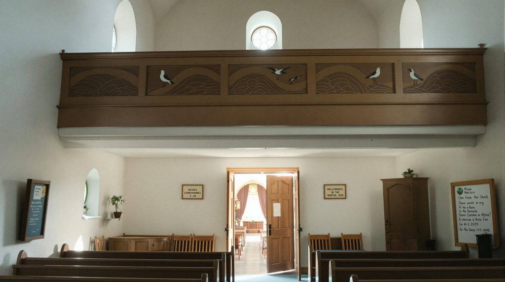 Innenraum der St.-Torgils-Kirche