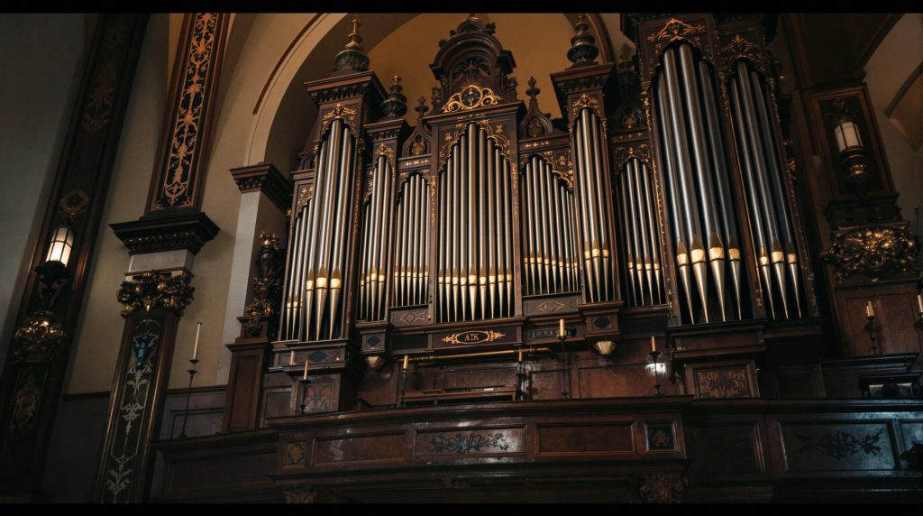 Orgel auf der Westempore