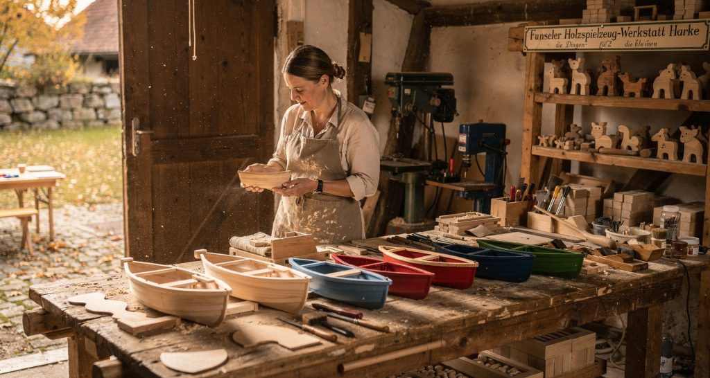 Funseler Holzspielzeug-Werkstatt Harke