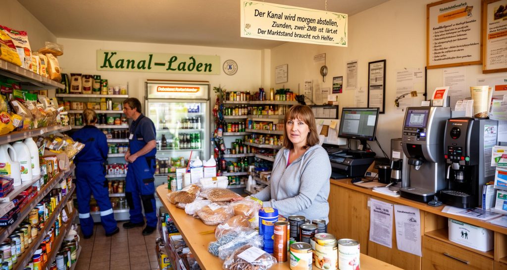 Kanal-Laden von Senta Wilk