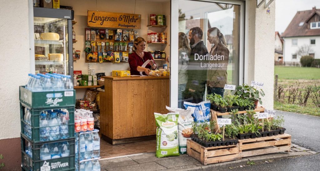 „Langenau & Mehr“, ein Dorfladen mit Postagentur