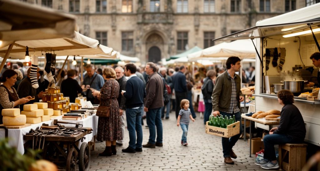 Markttag in Teichdorf