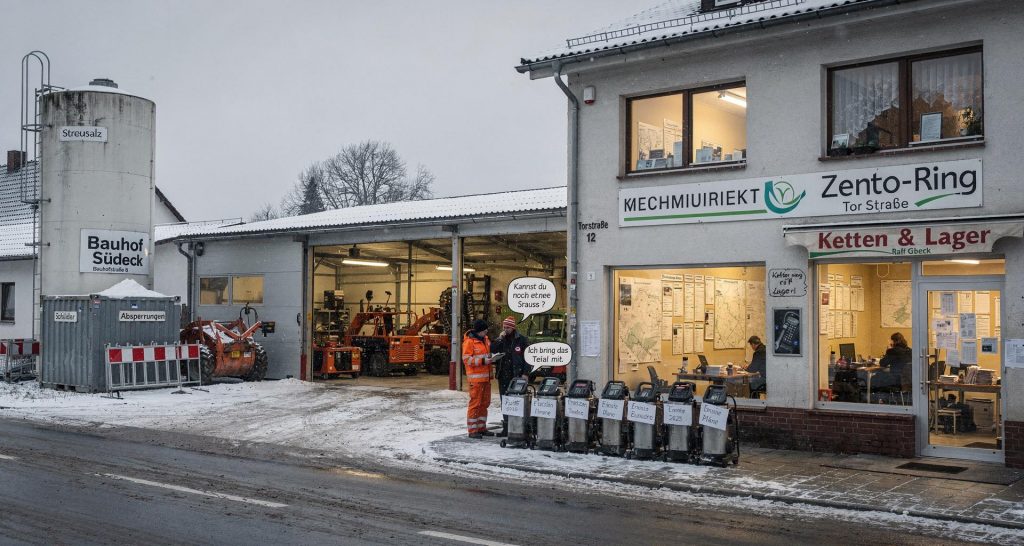 Bauhofstraße in Südeck