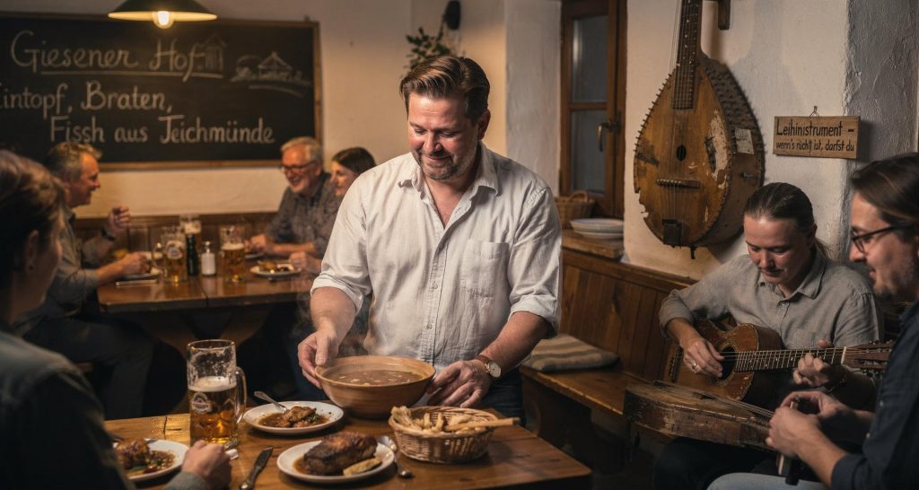 Arvid Lenk im Giesener Hof