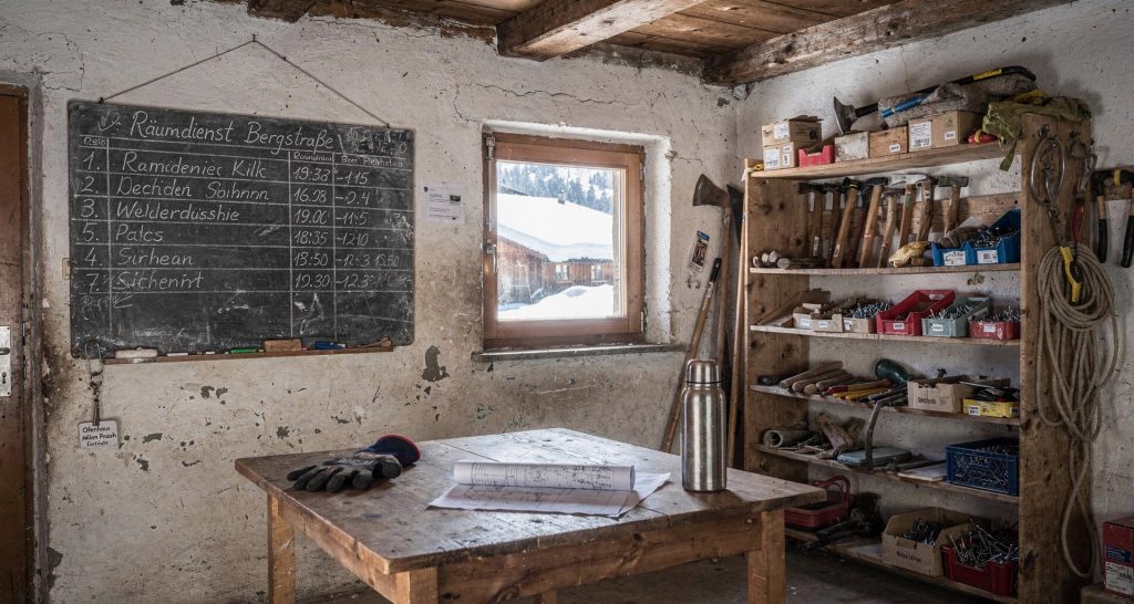 Im alten Ofenhaus von Tons