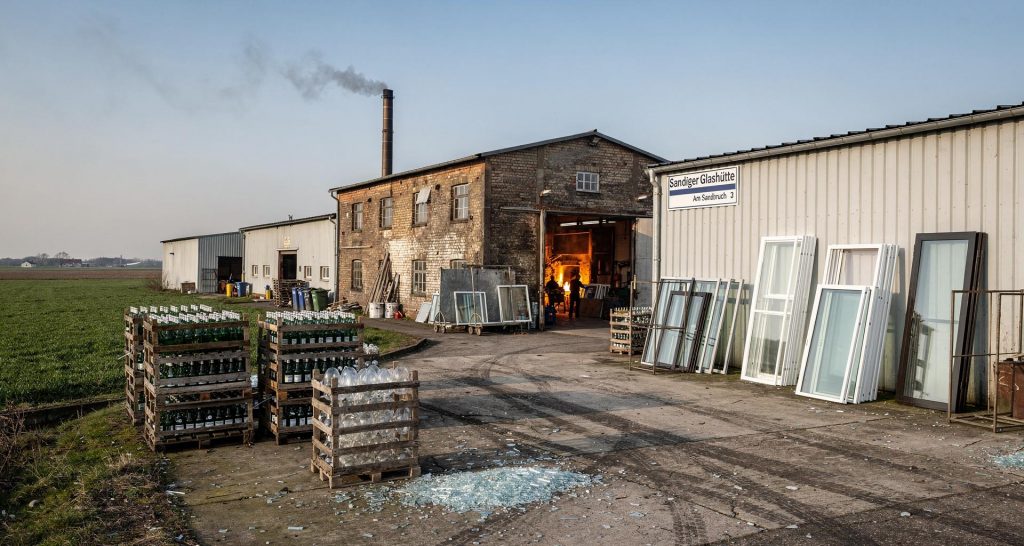 Sandiger Glashütte