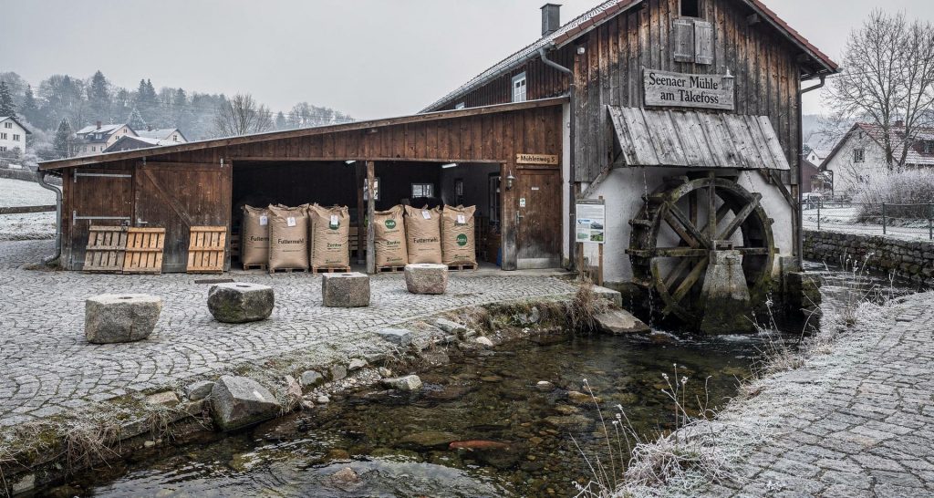 Seenaer Mühle am Tåkefoss