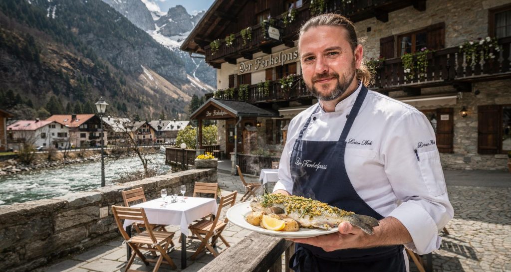 Gourmetlokal „Der Ferkelpass“