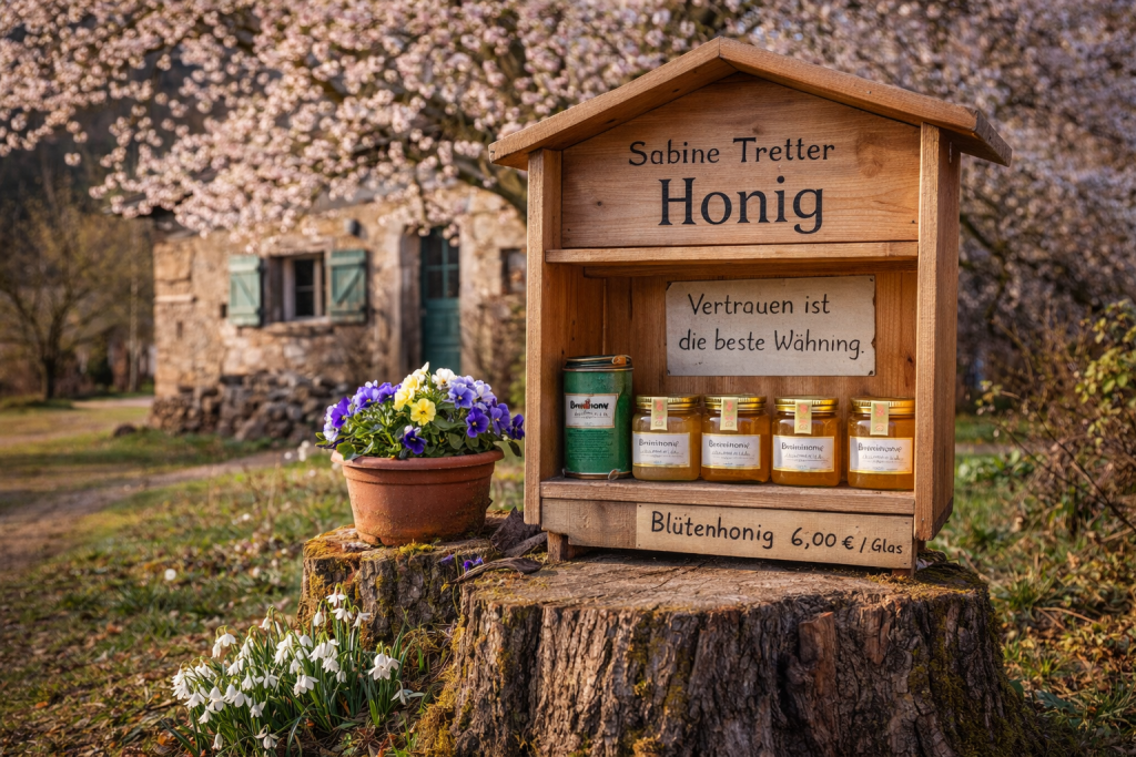 Honigkiste der Imkerin Sabine Tretter