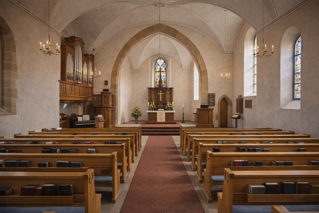 Innenraum der Kirche St. Venera