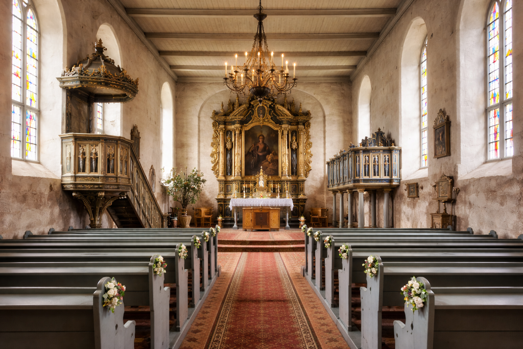 Kirche St. Corvinius-Aue