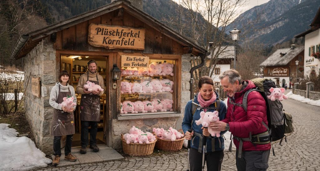 Plüschferkel aus Ferkeltal