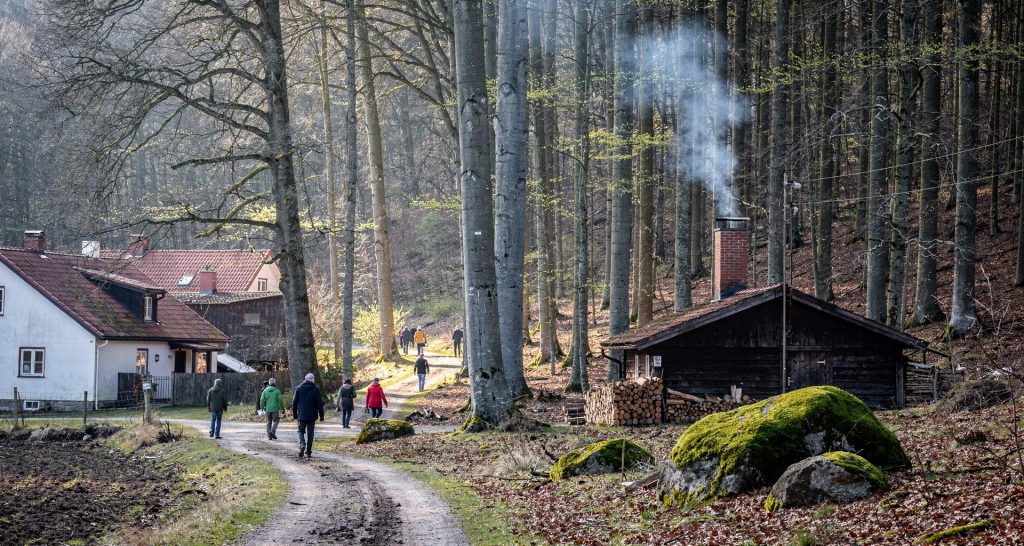 Räucherei im Gnistreskog