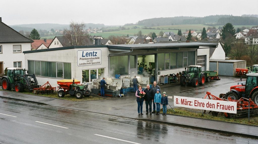 Werkstatt für Präzisionsbauteile der Familie Lentz