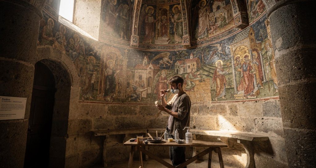 Fresken aus dem 13. Jahrhundert