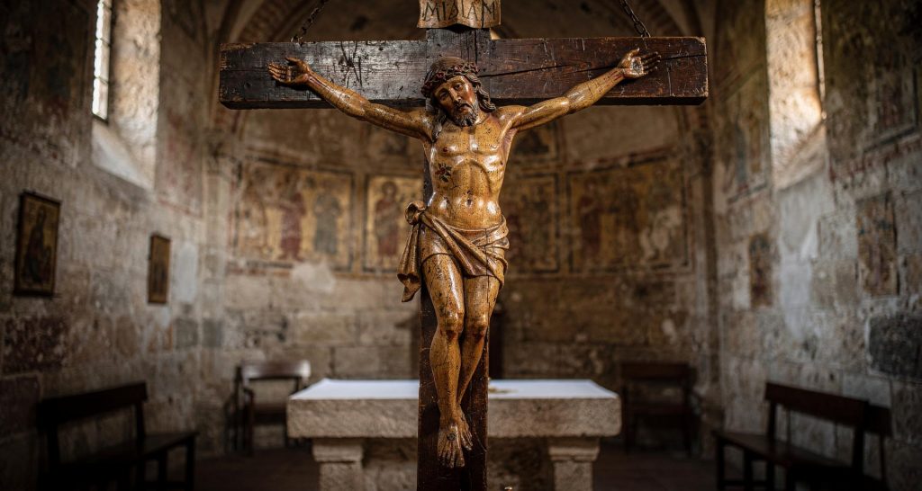 Kruzifix aus dem 13. Jahrhundert