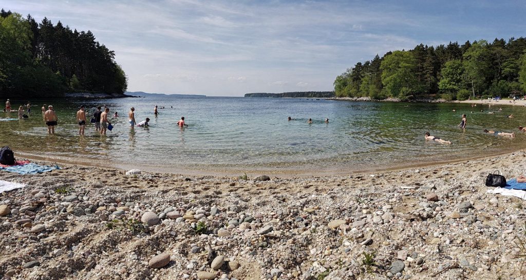 Badebucht bei Silberstrand