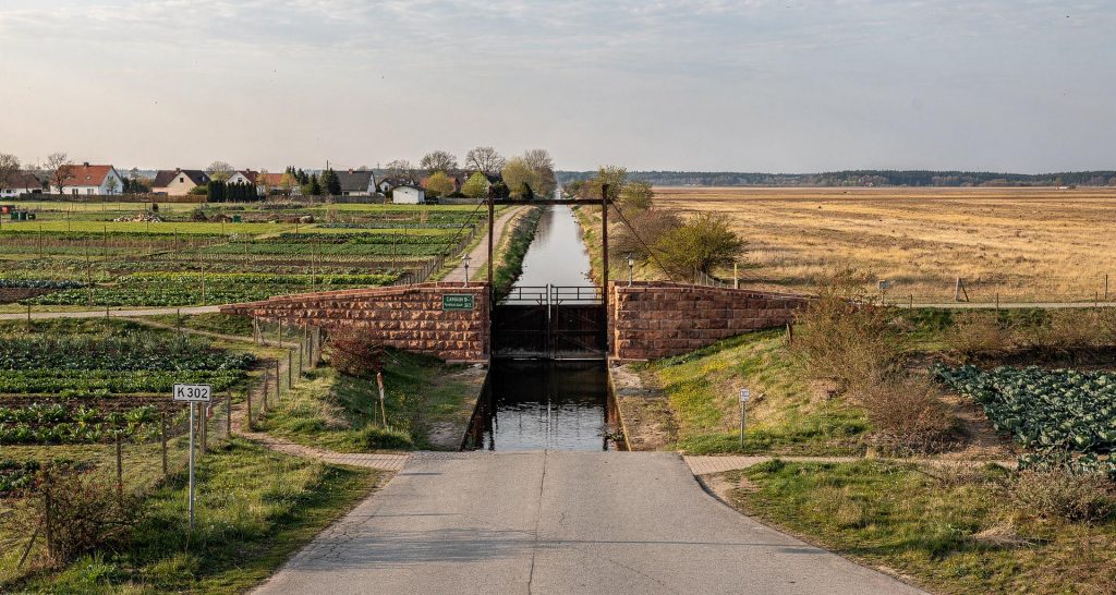 Stauschütz des Kanal B