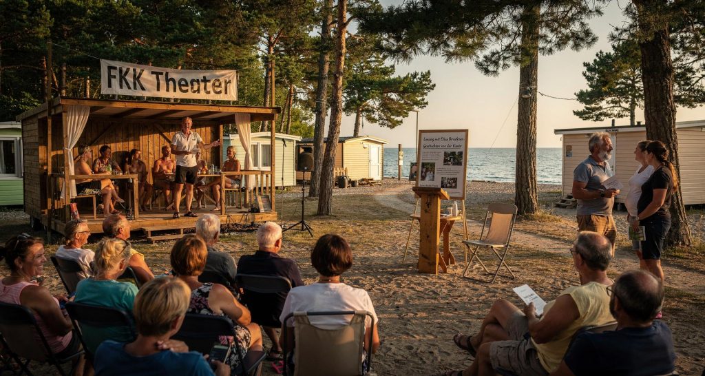 Bungalowsiedlung - FKK-Theater