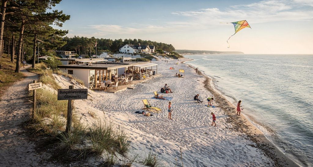 Bungalowsiedlung - Strand