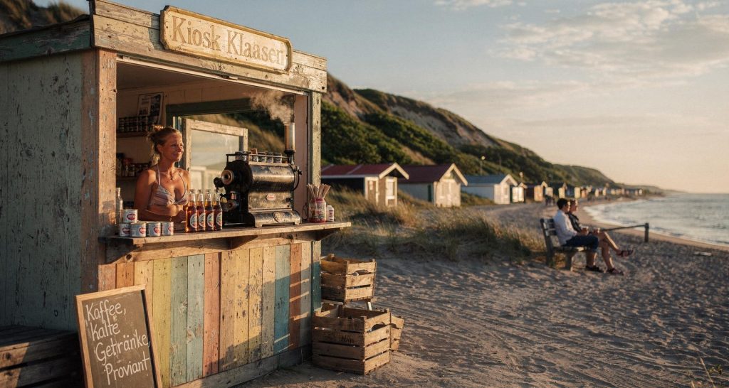 Kiosk am Strand