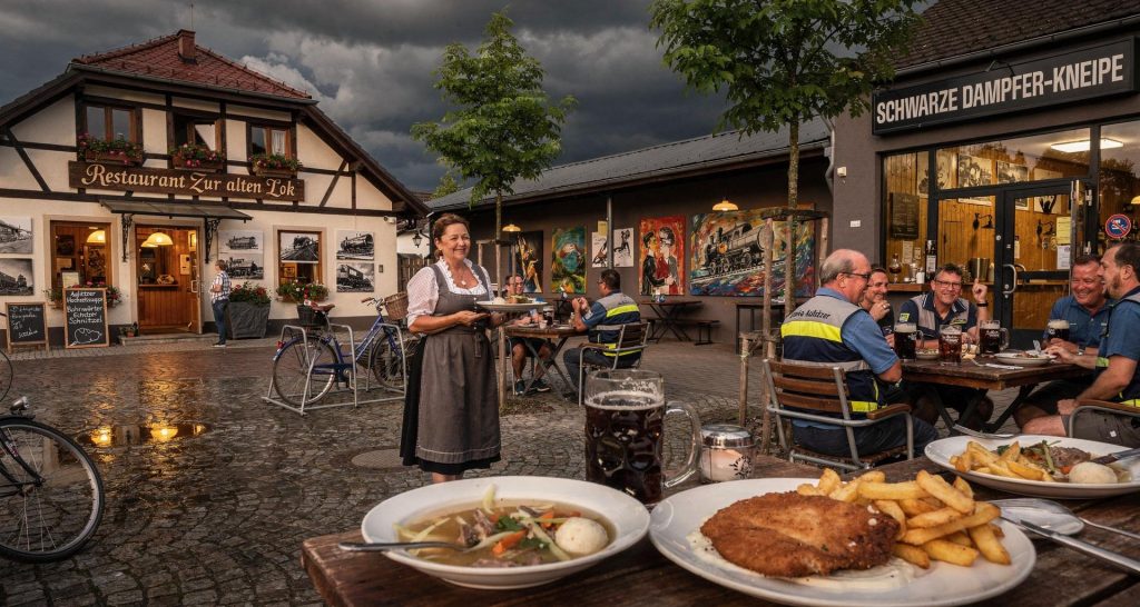 Aglitz - Schwarze Dampfer-Kneipe