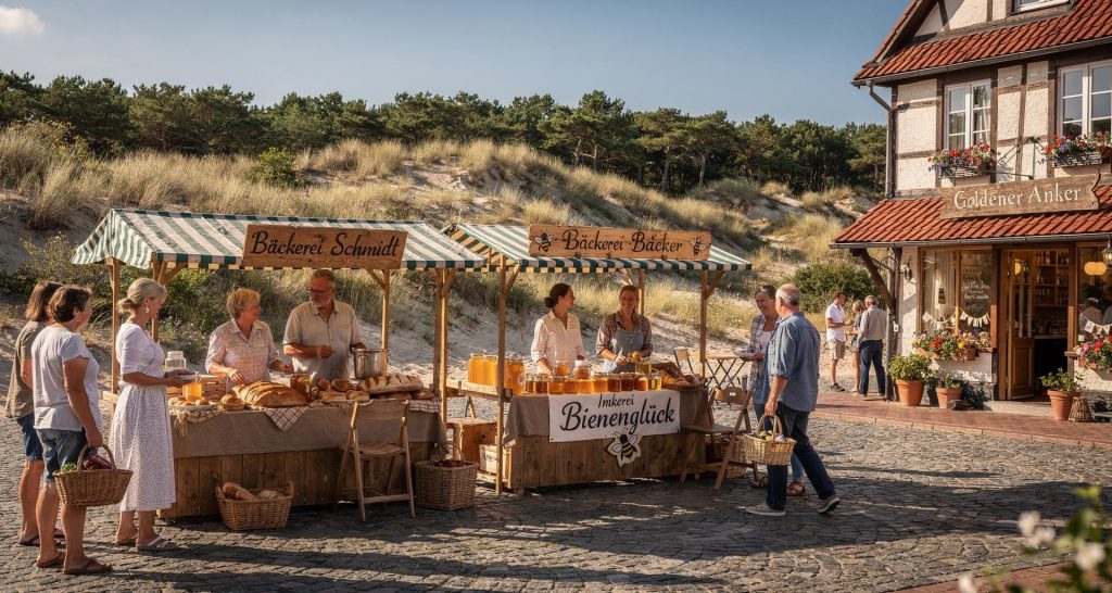Bad Novamünde - Marktplatz am Strand
