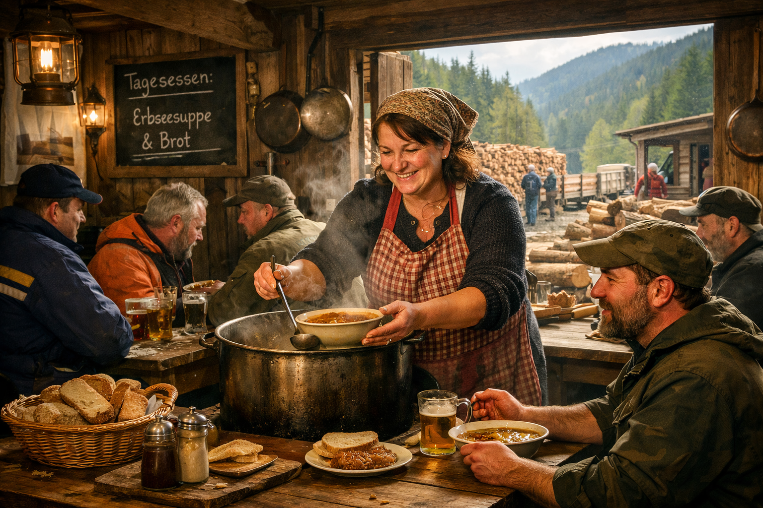 Ein Tag in Mara Lattners Polterkantine