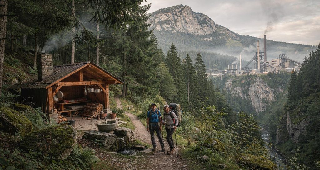 Wandern im Kohlgebirge