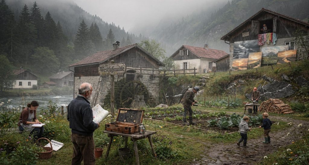 Das Leben in Westflußmühle